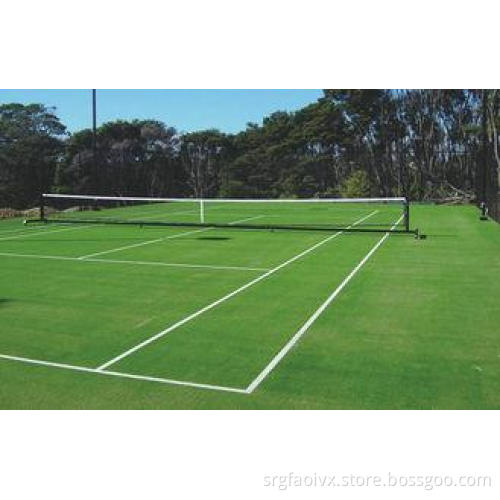 Polypropylene Tennis Court Synthetic Grass For Backyard 13m